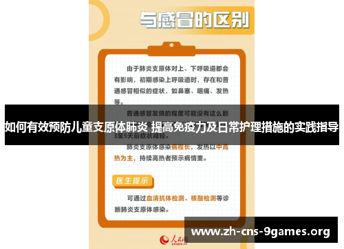 如何有效预防儿童支原体肺炎 提高免疫力及日常护理措施的实践指导